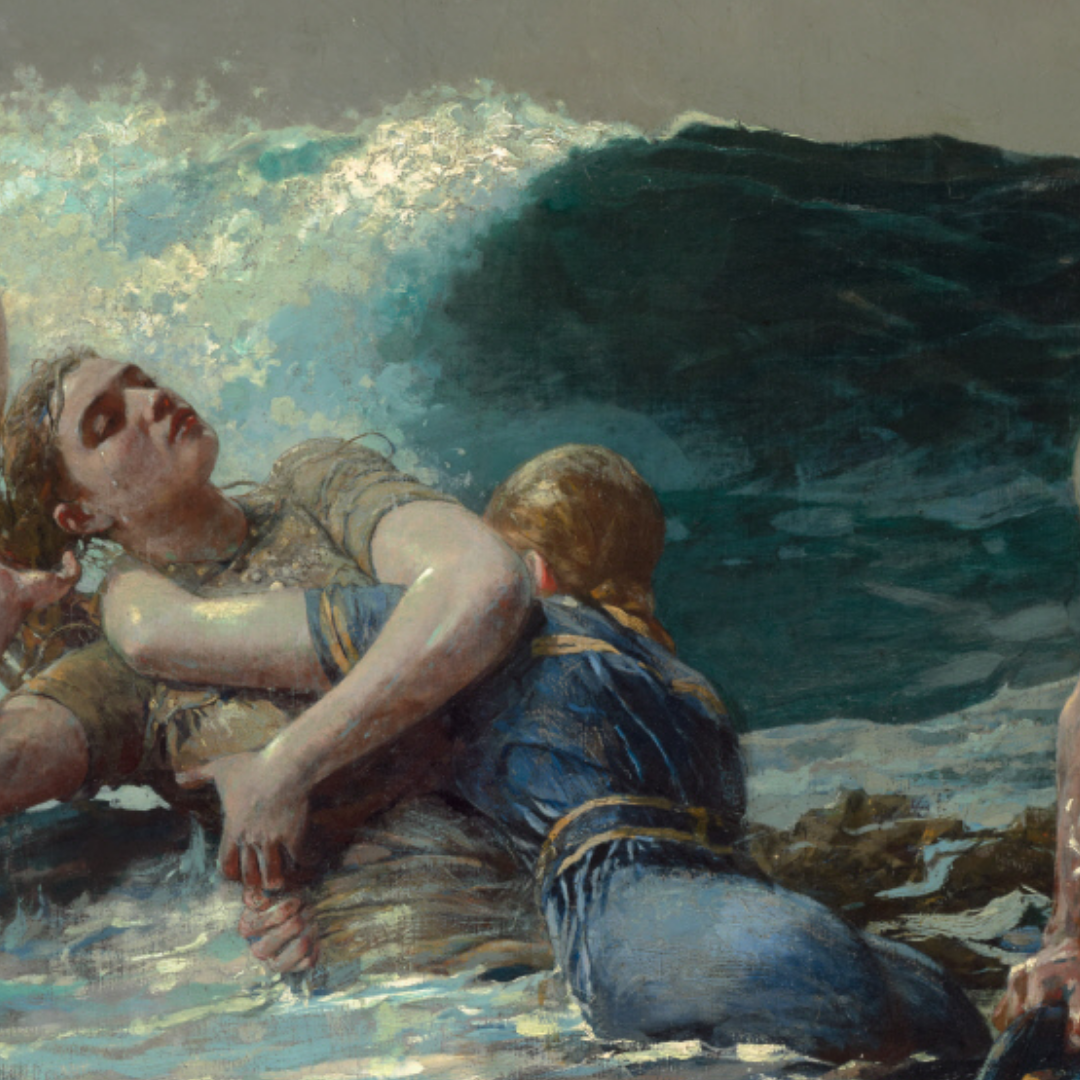 Undertow — Winslow Homer, 1886